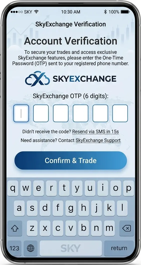 Sky Exchange Account Verification